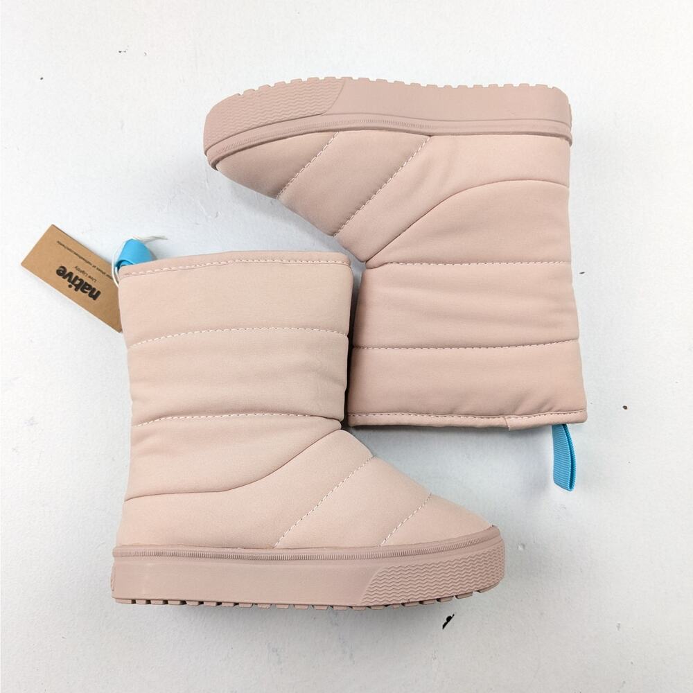 Native Chamonix Summit Bloom Blush Pink Winter Boots - Youth